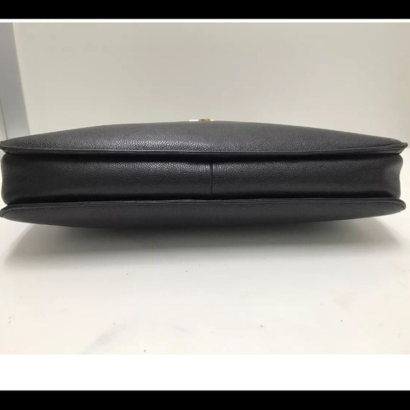 Chanel caviar leather attaché briefcase w/Keys - Picture 5 of 12